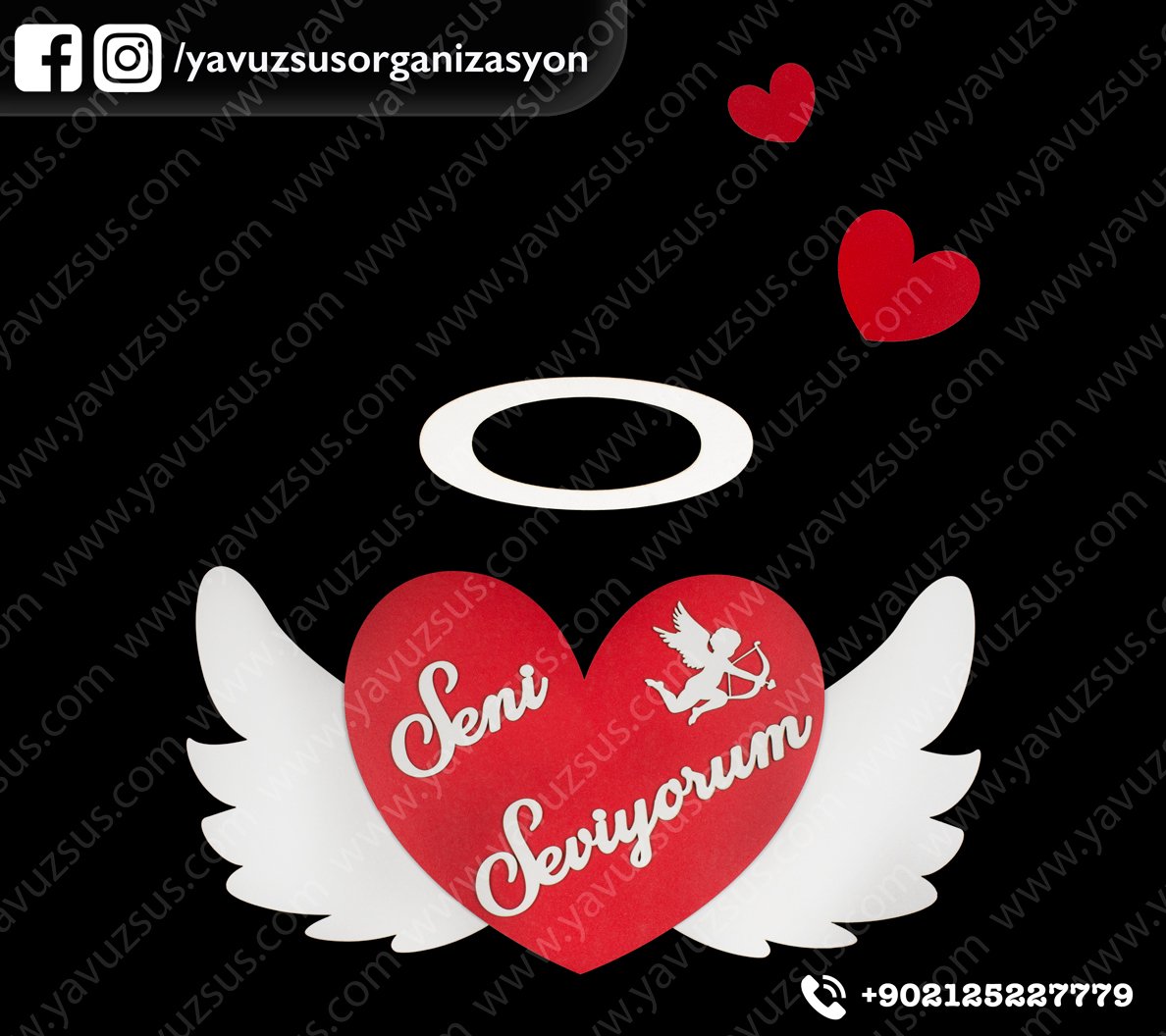 Ahşap kanatlı seni seviyorum