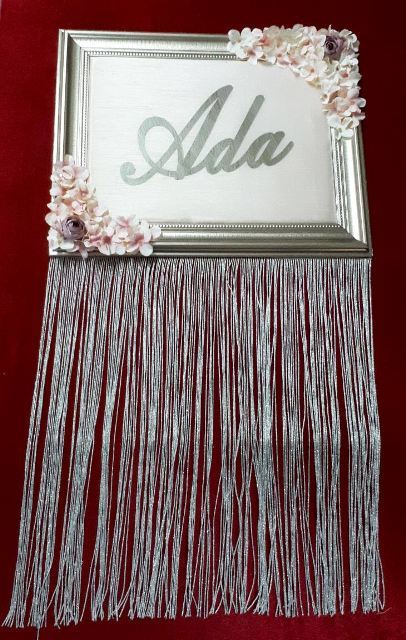 Püsküllü kapı süsü(tek) GUMUSE PEMBE