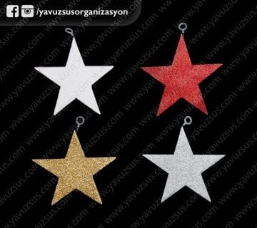 14 cm Tekli Strafor Yıldız