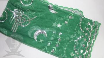 yeşil kına başörtüsü