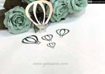 1mm 5 li Uçan balon pleksi set
