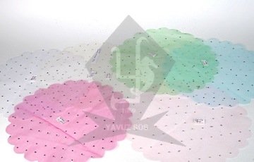 22cmpuantiyeli kesilmiş tül 100ad PEMBE