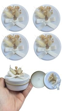Kutu İçerisinde Mum Hediyelik(20 Adet)