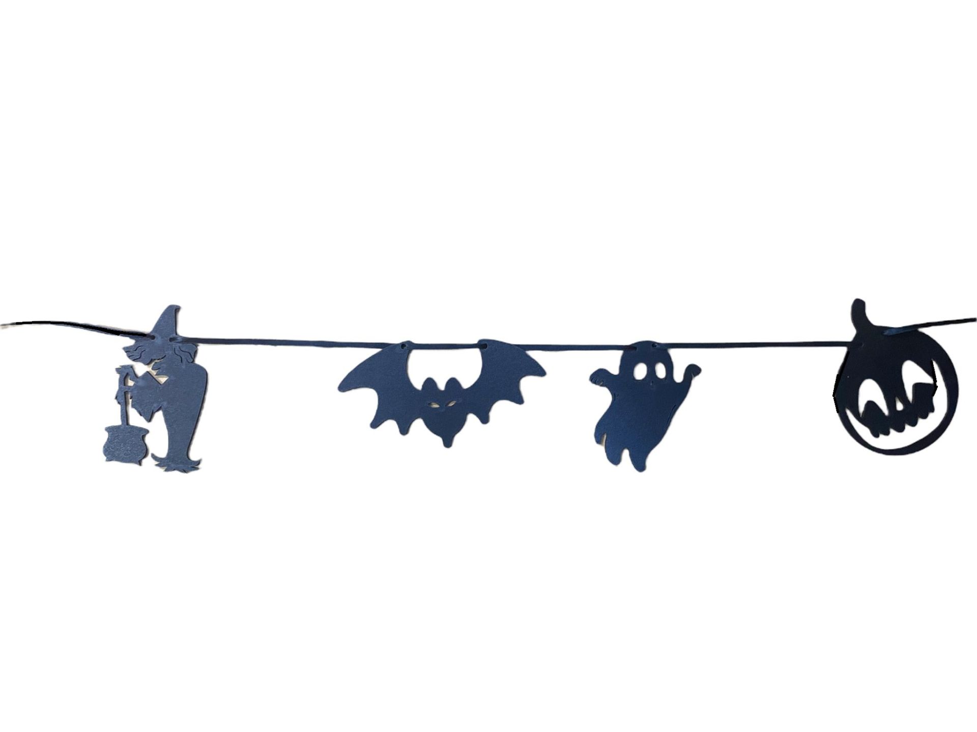 Halloween 4 lü Ahşap Süs (Cadılar Bayramı)