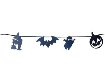 Halloween 4 lü Ahşap Süs (Cadılar Bayramı)