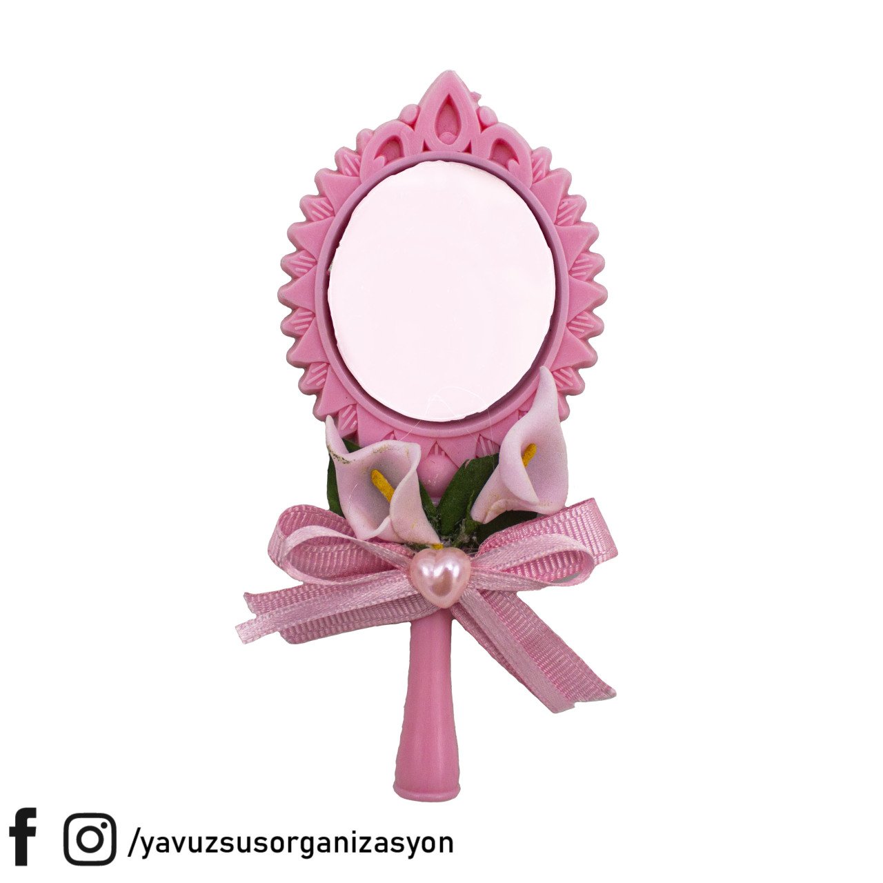 Aynalı Hazır Hediyelik Nikah Şekeri (20ad)