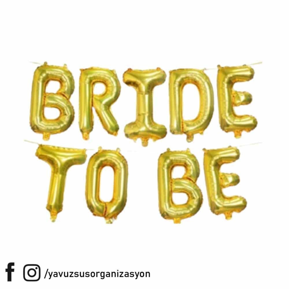 Bride To Be Harf Balon