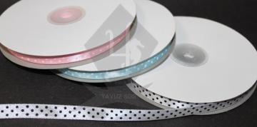 1cm 50yrd puantiyeli kurdele (kld) BEYAZ