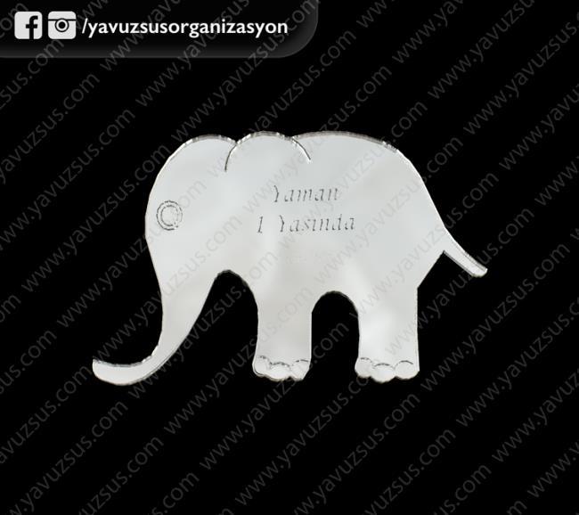 Pleksi fil ALTIN ISIMLI