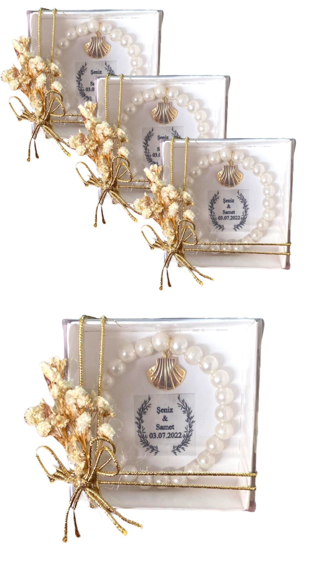 Kutuda İnci  Bileklik Hediyelik(20 Adet)