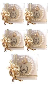 Kutuda İnci  Bileklik&Çikolata Hediyelik(20 Adet)