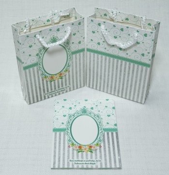 Kalpli Yasin Çantası (25adet)(12,5x17cm) YESIL