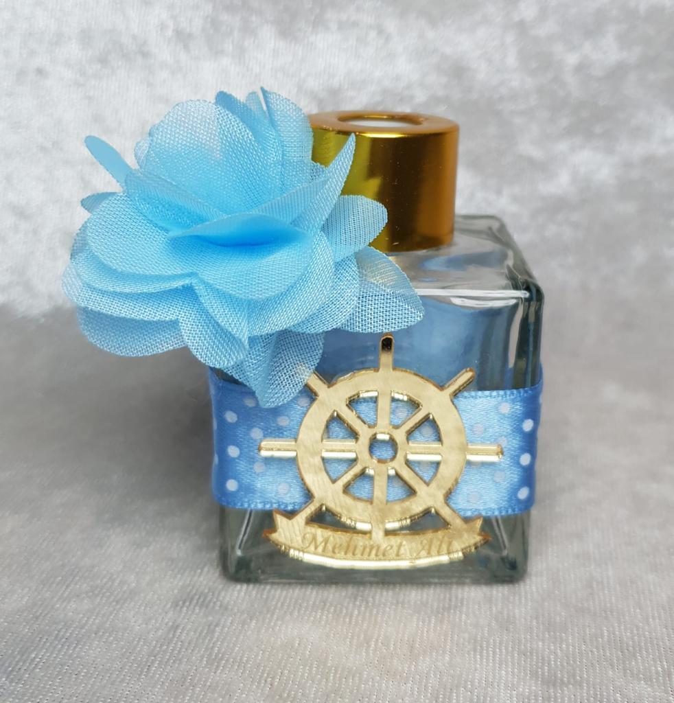 Bambu şişe üzeri çapalı  nikah şekeri(20 adet)