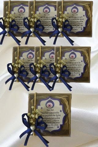 Kutuda Nazar Dualı Sünnet Hediyelik(20 Adet)