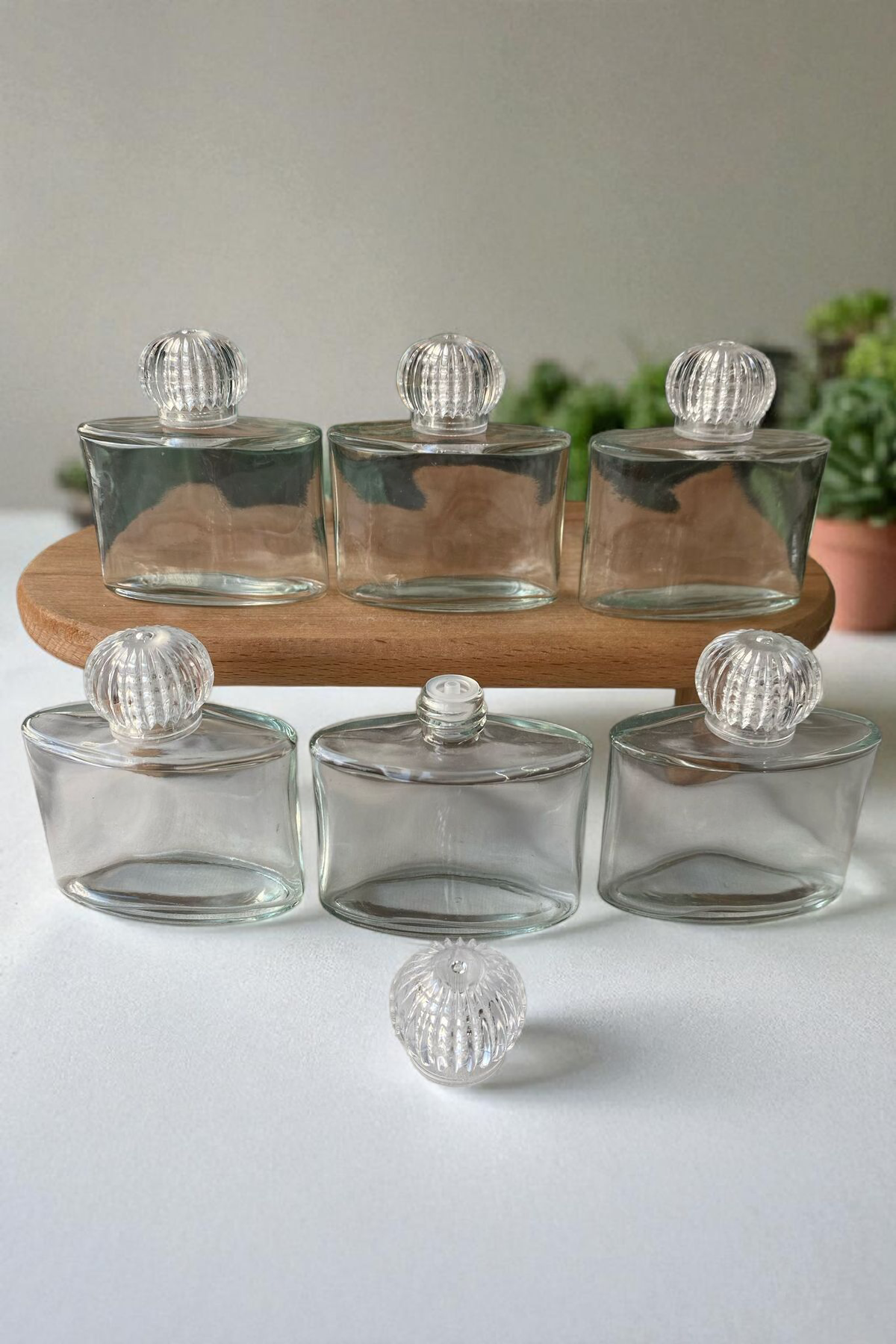 Koli ile Cam istiridye şişe (50cc)144 ADET(Kopya)