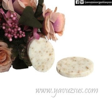 Oval otlu Kokulu Sabun(7*6*1,5cm)