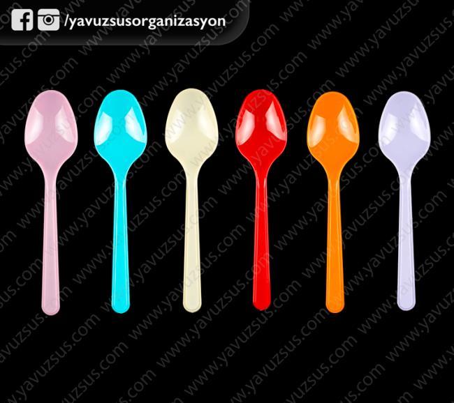 Plastik Kaşık 25ad(KLD)