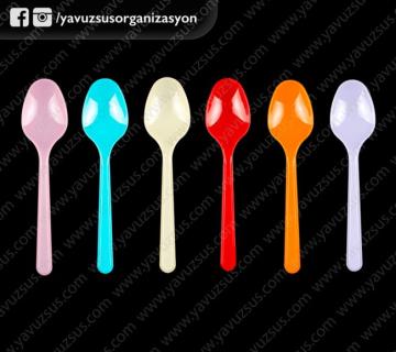 Plastik Kaşık 25ad(KLD)