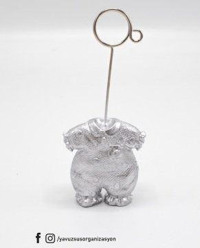 Altın & Gümüş Tutacaklı Tulum Biblo GUMUS