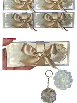 Kutuda Mum&Anahtarlık Hediyelik (20 Adet)