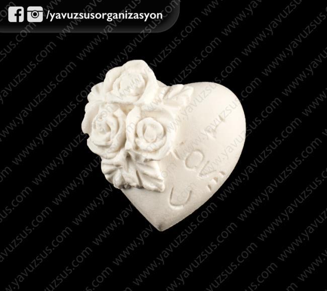 kalp I love you kokulu taş(KLD) PEMBE