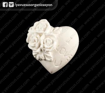 kalp I love you kokulu taş(KLD) PEMBE