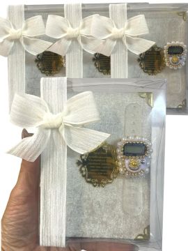 Kutuda Yasin & Zikirmatik Hediyelik(20 adet) KREM