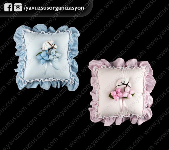 atlı yastık(KLD) PEMBE