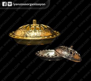 kenarı delikli minik lokumluk ALTIN