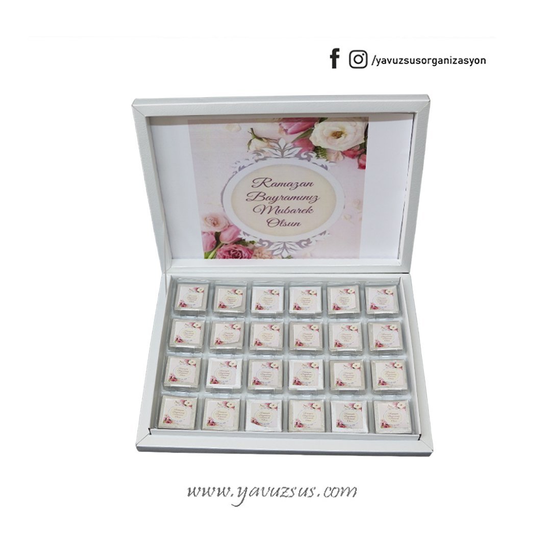 48 li İyi Bayramlar  Çikolata Seti
