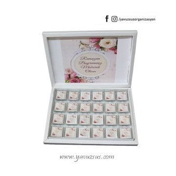 48 li İyi Bayramlar  Çikolata Seti