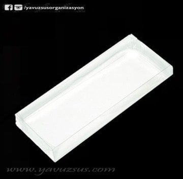 Şeffaf Makrome Anahtarlık Kutusu(25 adet)