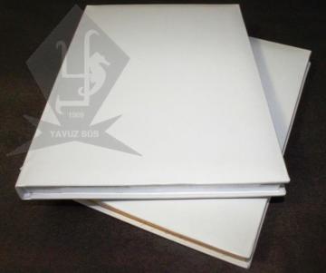 kenarı simli kalın boş anı defteri ALTIN