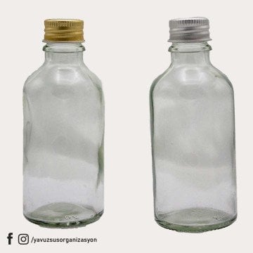 50 cc  Kapaklı Şurup Şişesi