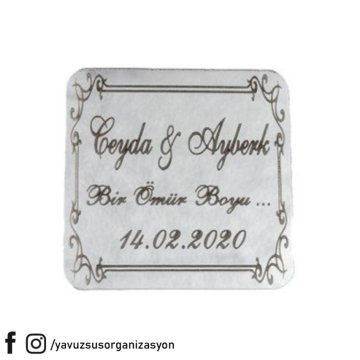 Desenli KARE  pleksi(5*5)2mm