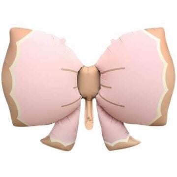 Fiyonk şeklinde retro renk FOLYO BALON 92*58,5cm