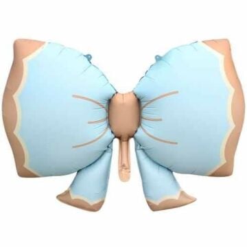 Fiyonk şeklinde retro renk FOLYO BALON 92*58,5cm