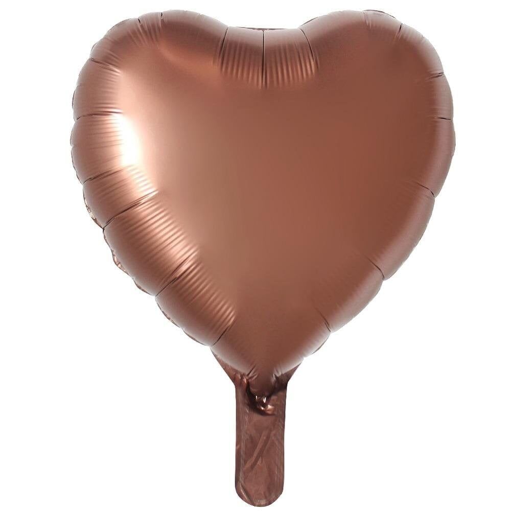 18 inç Retro renk kalp FOLYO BALON