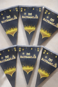 İyi bayramlar ramazan flama