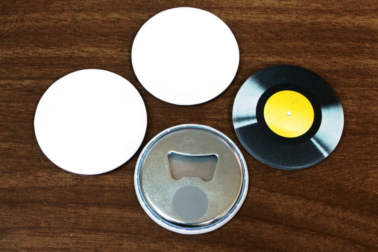 Boş Yassı Magnet Açacak (6cm)