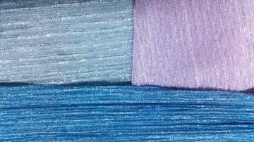 Desenli Simli kumaş (MOONLIGHT) PEMBE