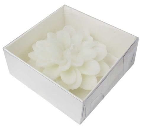 Kutu İçerisinde Nilüfer & Lotus Mum Hediyelik