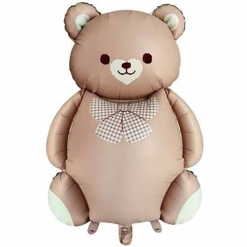 Ayıcık şeklinde retro renk FOLYO BALON 90×56.5cm