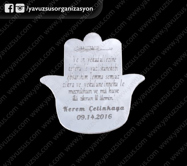 Ayetli fatma ananın eli GUMUS