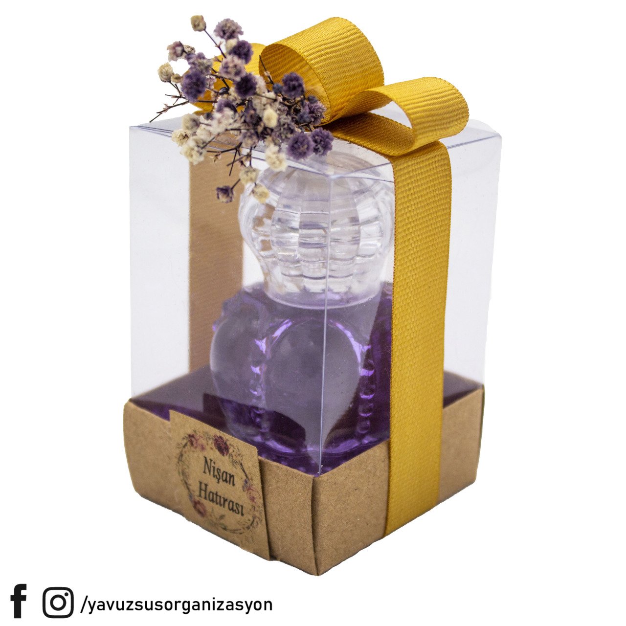 Kutu İçerisinde Kral Taç Süslü Şişe (20ad) (6x9cm)