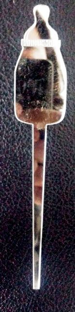 pleksi biberon pasta üzeri çubuk ALTIN