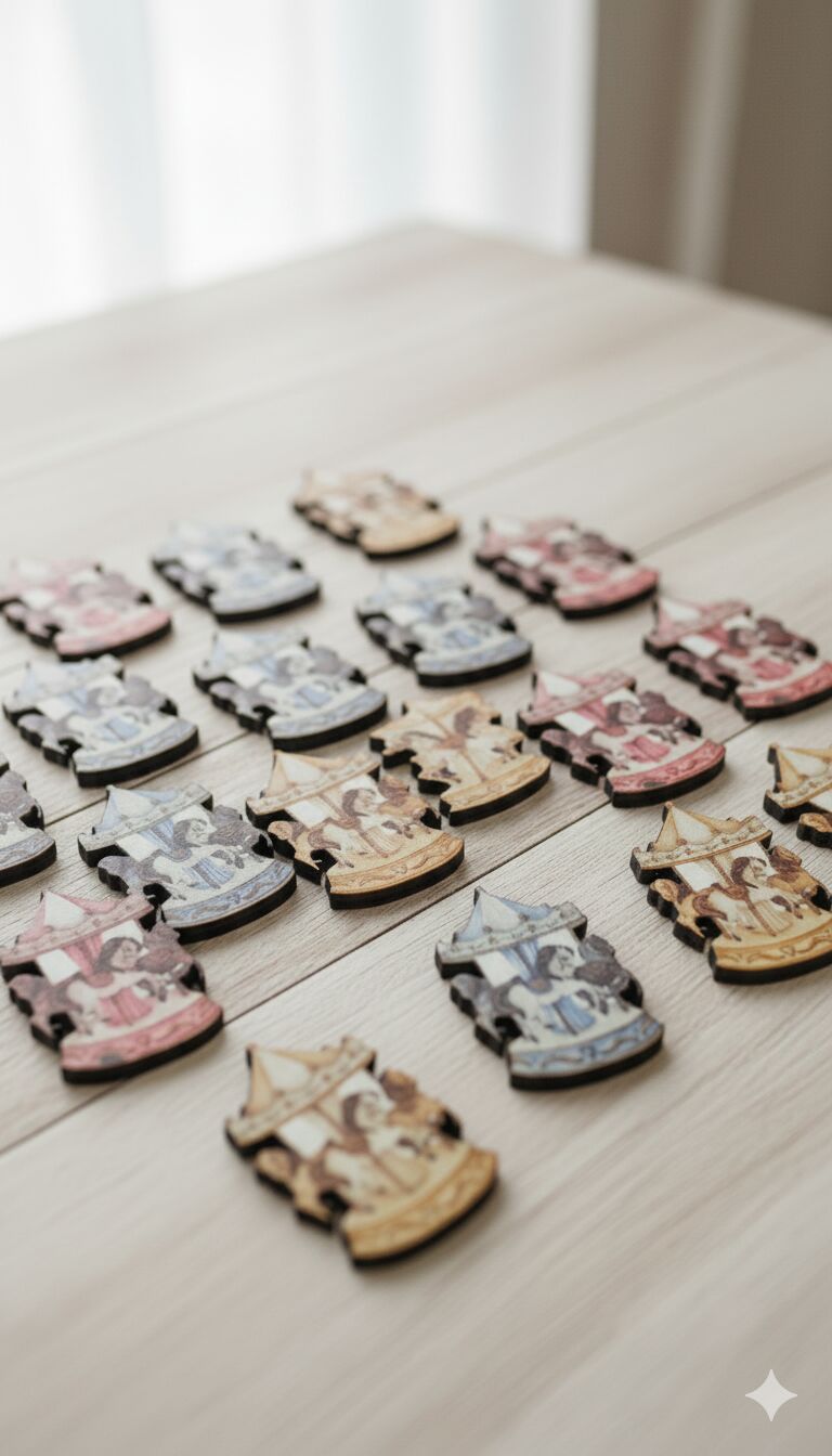 Atlıkarınca ahşap obje