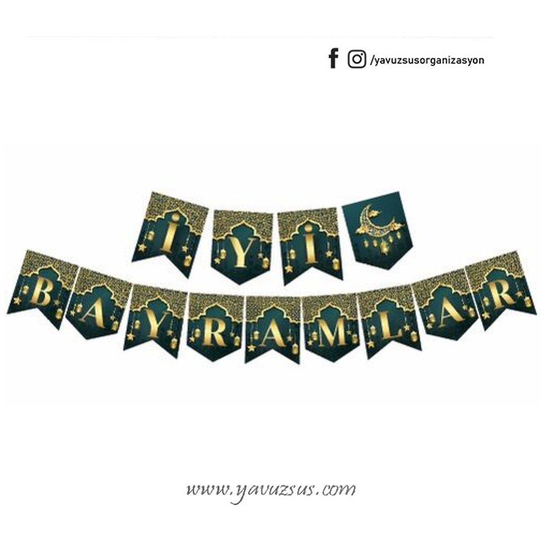Zig Zag İyi Bayramlar Uzar Süs