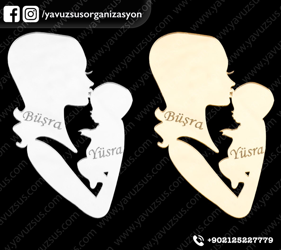 Anne bebek pleksi(5*8cm)