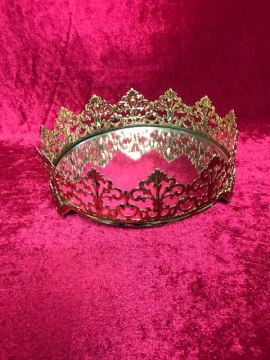 Taç Tepsi(20cm) (KLD) ALTIN